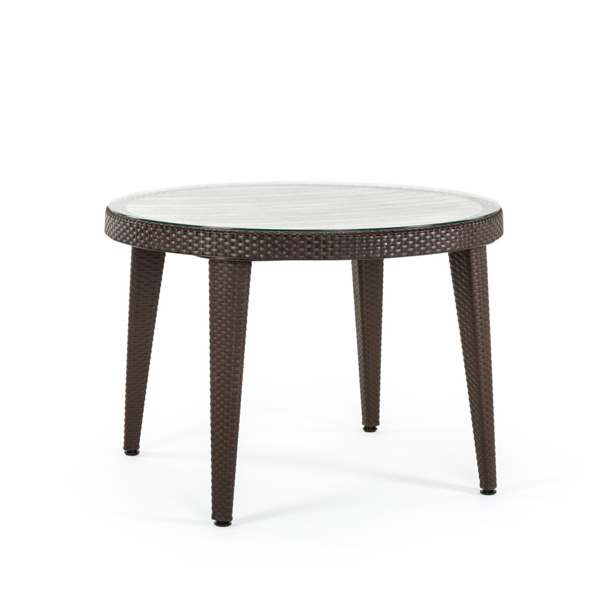 Osaka Ø110 - Στρογγυλό Τραπέζι με Τζάμι - Image 6