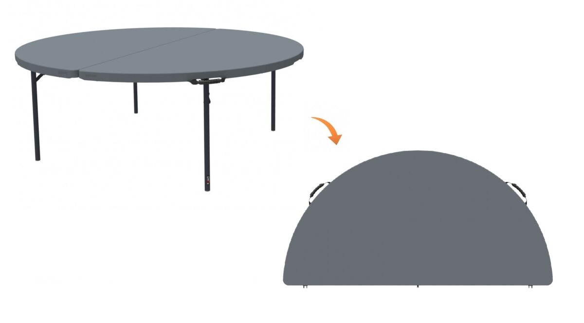 Planet Ø200 - Πτυσσόμενο Τραπέζι Ροτόντα Βαλίτσα - Image 3