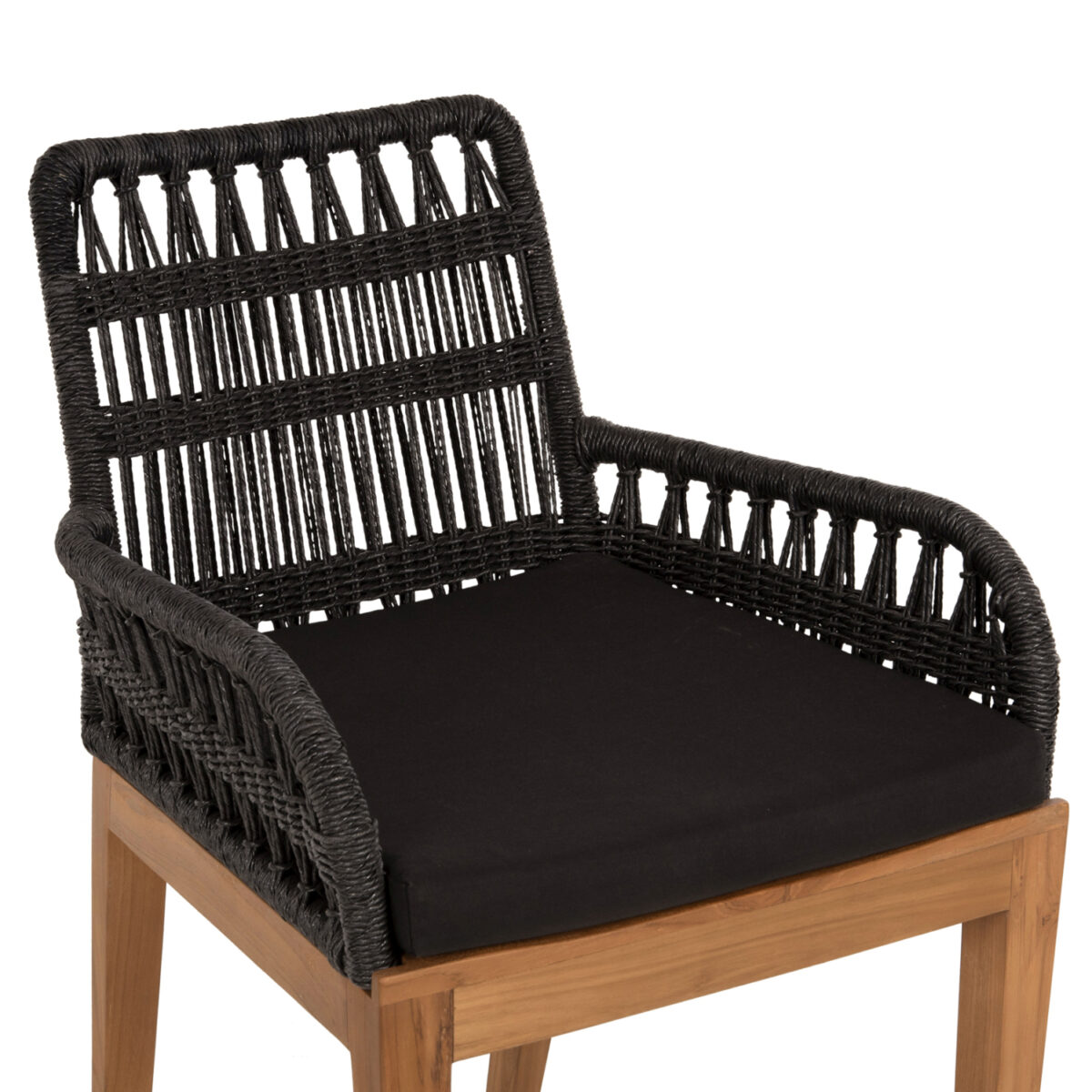 ΠΟΛΥΘΡΟΝΑ STARDOM HM9760.03 ΞΥΛΟ ΤΕΑΚ ΣΕ ΜΕΛΙ ΚΑΙ ΜΑΥΡΟ ΣΧΟΙΝΙ 57x65x83Yεκ. - Image 7