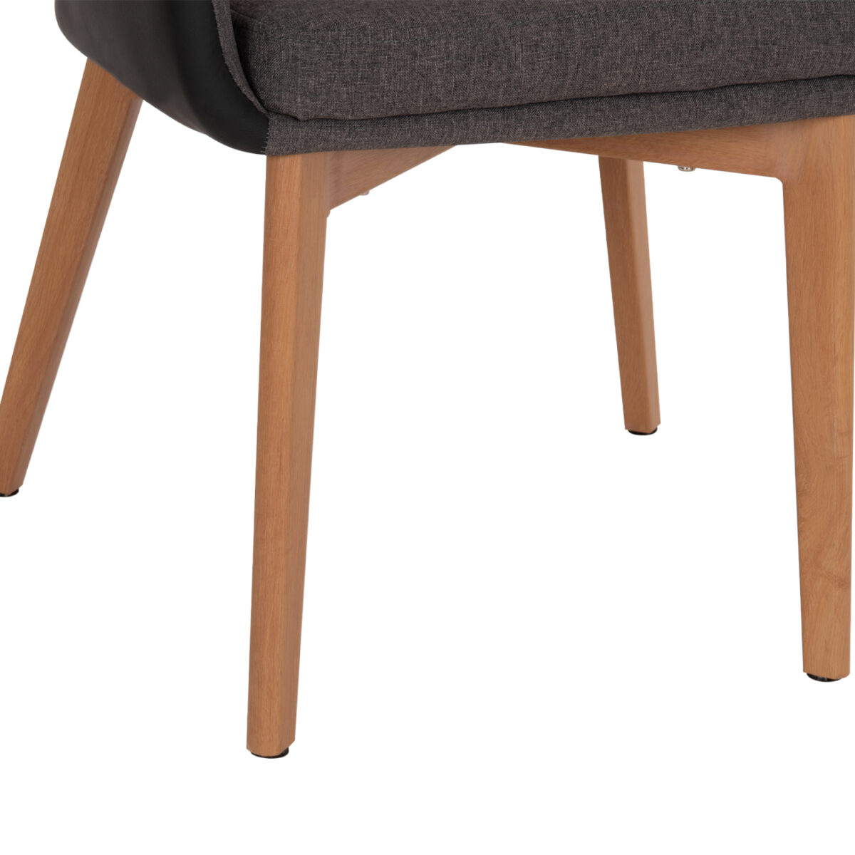 ΠΟΛΥΘΡΟΝΑΚΙ BRISTOL ΜΕ ΥΦΑΣΜΑ ΣΚΟΥΡΟ ΓΚΡΙ Κ PU ΜΑΥΡΟ HM0141.01 57x59x86Υεκ. - Image 10