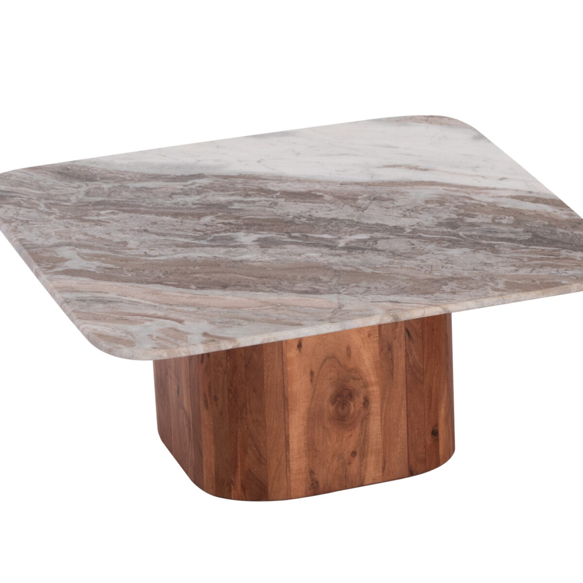 ΣΕΤ 2ΤΜΧ ΤΡΑΠΕΖΙΑ ΣΑΛΟΝΙΟΥ VOLTI HM21079 ΓΚΡΙ ΜΑΡΜΑΡΟ-ΞΥΛΟ ΑΚΑΚΙΑΣ - Image 10