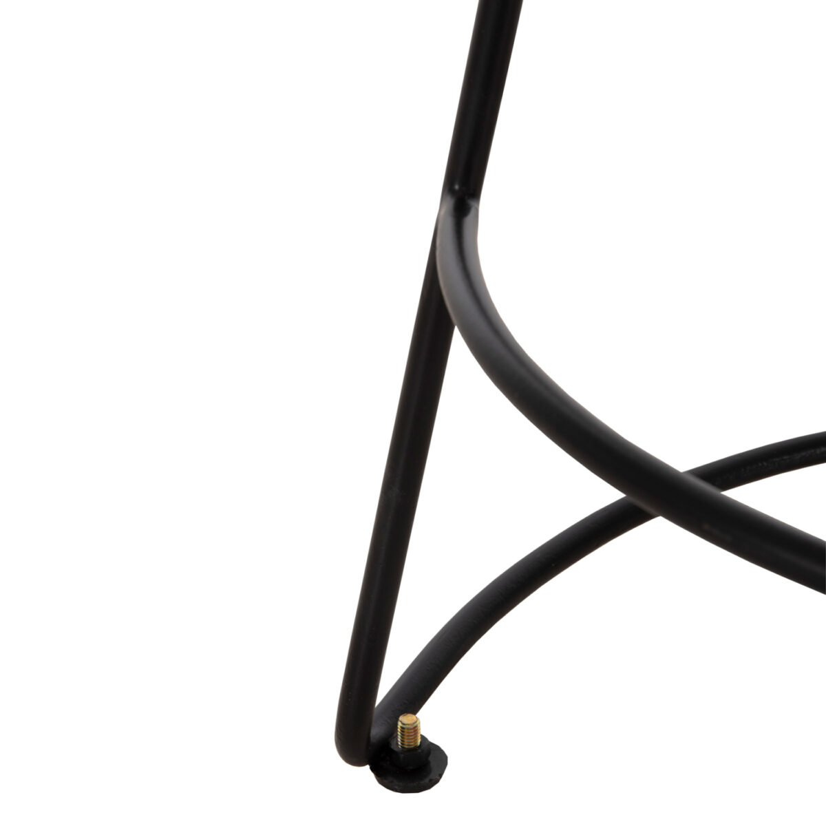 ΣΚΑΜΠΟ BAR ELEANOR HM8363.11 ΜΑΣΙΦ ΞΥΛΟ ΑΚΑΚΙΑΣ-ΜΕΤΑΛΛΟ 50x43x78Υεκ. - Image 9