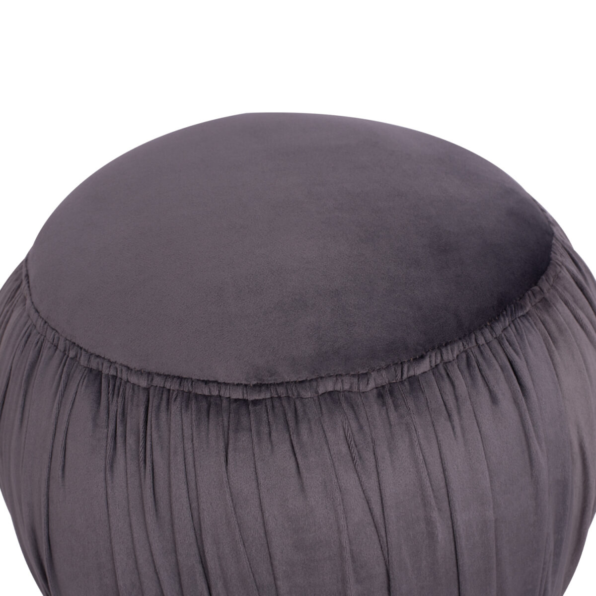 ΣΚΑΜΠΟ DEREK HM8407.01 ΓΚΡΙ ΒΕΛΟΥΔΟ ΜΕ ΑΣΗΜΙ ΒΑΣΗ - Image 3