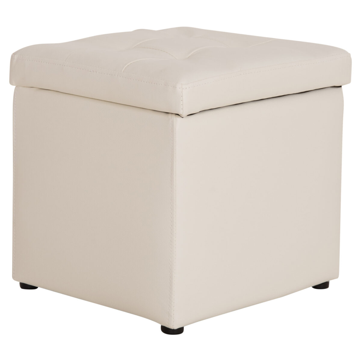 skampo-me-apothikeytiko-choro-pu-leyko-f-3 ΣΚΑΜΠΟ PRO CUBE HM224.02 PU ΜΕ ΑΠΟΘΗΚΕΥΤΙΚΟ ΧΩΡΟ- ΛΕΥΚΟ 38x38x36,5Υεκ. - Image 4