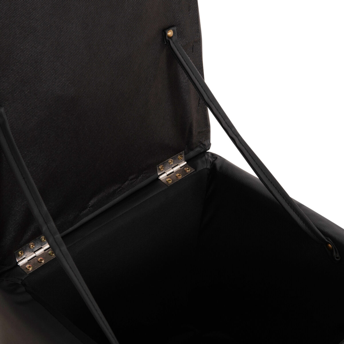 ΣΚΑΜΠΩ ΜΕ ΑΠΟΘΗΚΕΥΤΙΚΟ ΧΩΡΟ PU ΜΑΥΡΟ CUBE HM224.01 38x38x36.5Υεκ. - Image 8