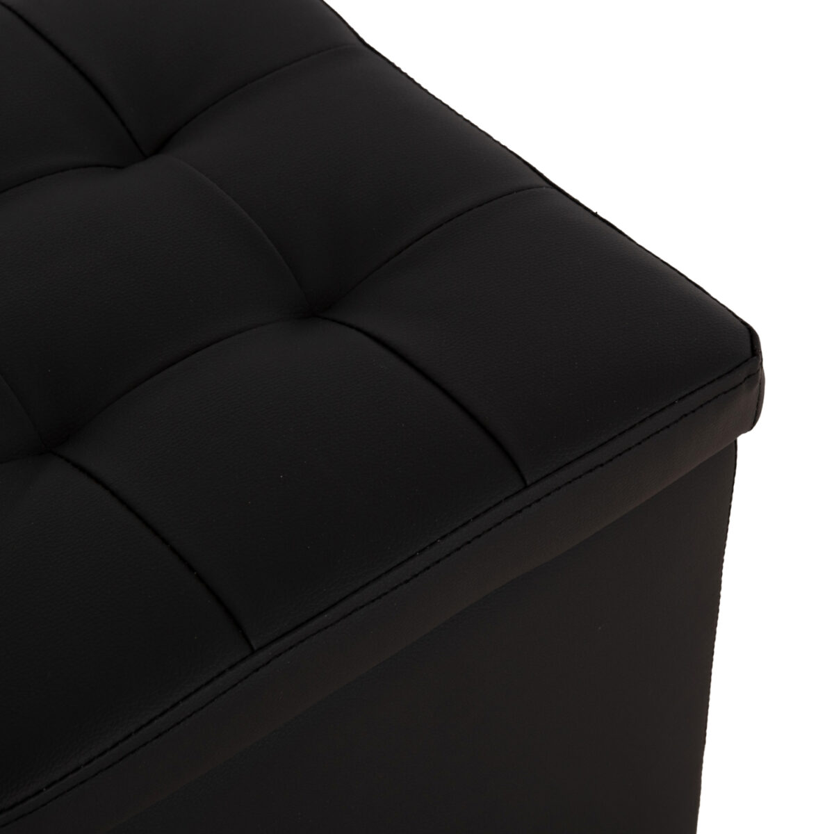 ΣΚΑΜΠΩ ΜΕ ΑΠΟΘΗΚΕΥΤΙΚΟ ΧΩΡΟ PU ΜΑΥΡΟ CUBE HM224.01 38x38x36.5Υεκ. - Image 9