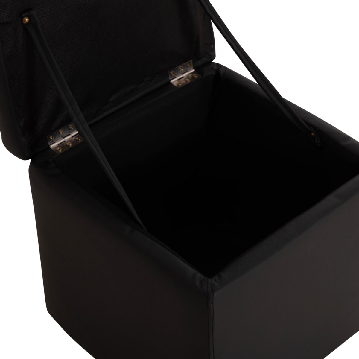 ΣΚΑΜΠΩ ΜΕ ΑΠΟΘΗΚΕΥΤΙΚΟ ΧΩΡΟ PU ΜΑΥΡΟ CUBE HM224.01 38x38x36.5Υεκ. - Image 10