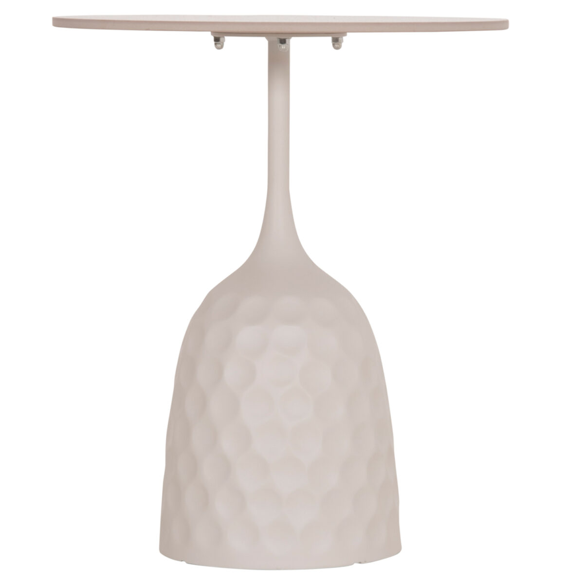 ΤΡΑΠΕΖΙ ΣΑΛΟΝΙΟΥ LONGSTEM HM18317.01 ΒΑΣΗ ΛΕΥΚΗ--SINTERED STONE CALACATA GOLD Φ50 - Image 3