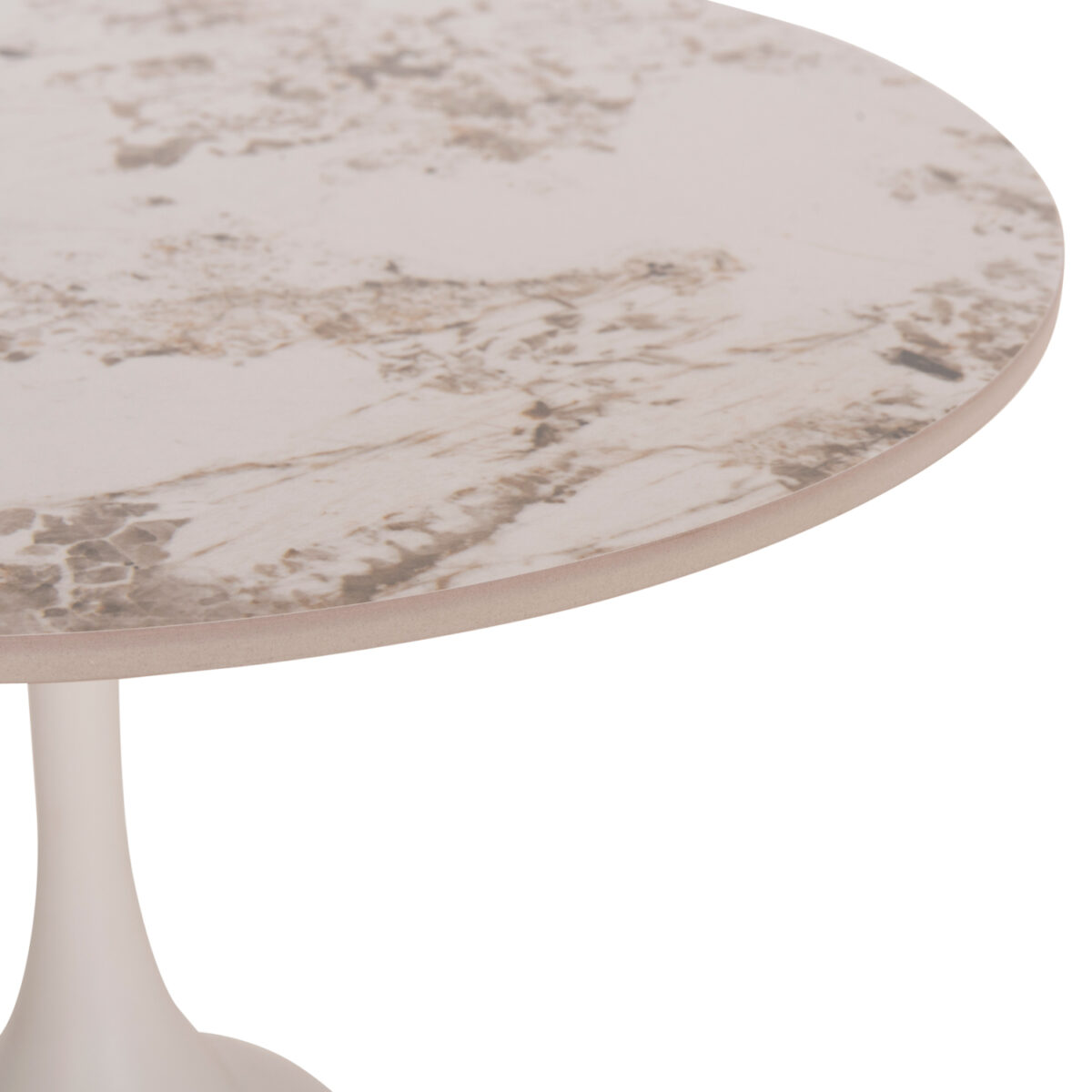 ΤΡΑΠΕΖΙ ΣΑΛΟΝΙΟΥ LONGSTEM HM18317.01 ΒΑΣΗ ΛΕΥΚΗ--SINTERED STONE CALACATA GOLD Φ50 - Image 6