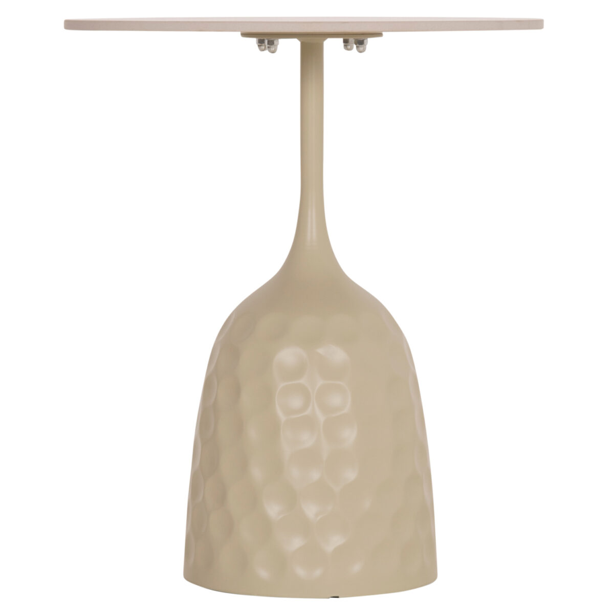 ΤΡΑΠΕΖΙ ΣΑΛΟΝΙΟΥ LONGSTEM HM18317.04 ΒΑΣΗ ΣΑΜΠΑΝΙ--ΚΕΡΑΜΙΚΟ TOP TRAVERTINE STONE Φ50 - Image 3