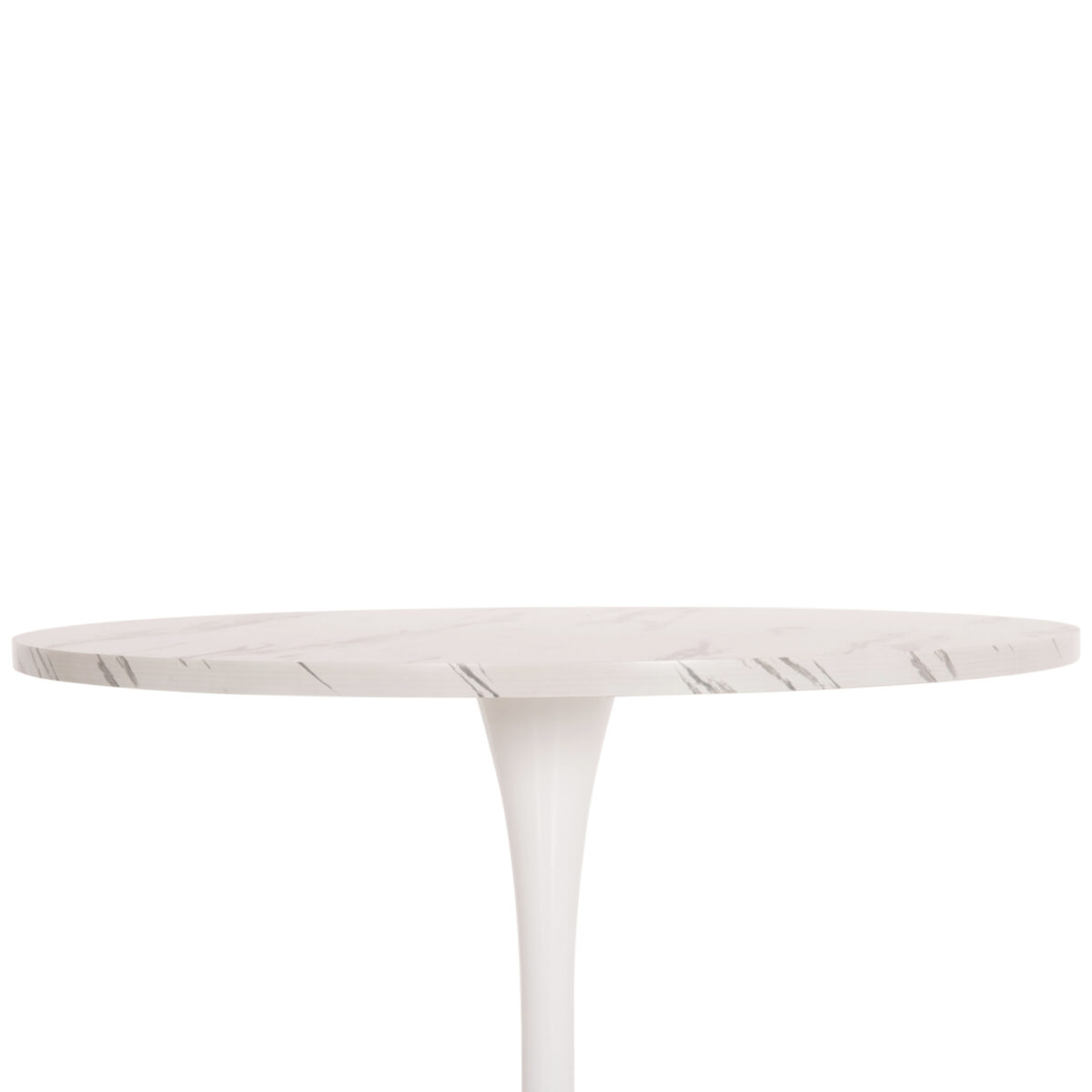 trapezi-trapezarias-fb9942111-stroggylo-3 ΤΡΑΠΕΖΙ ΤΡΑΠΕΖΑΡΙΑΣ ROLLO HM9421.11 ΣΤΡΟΓΓΥΛΟ WHITE MARBLE Φ90x74Υεκ. - Image 4