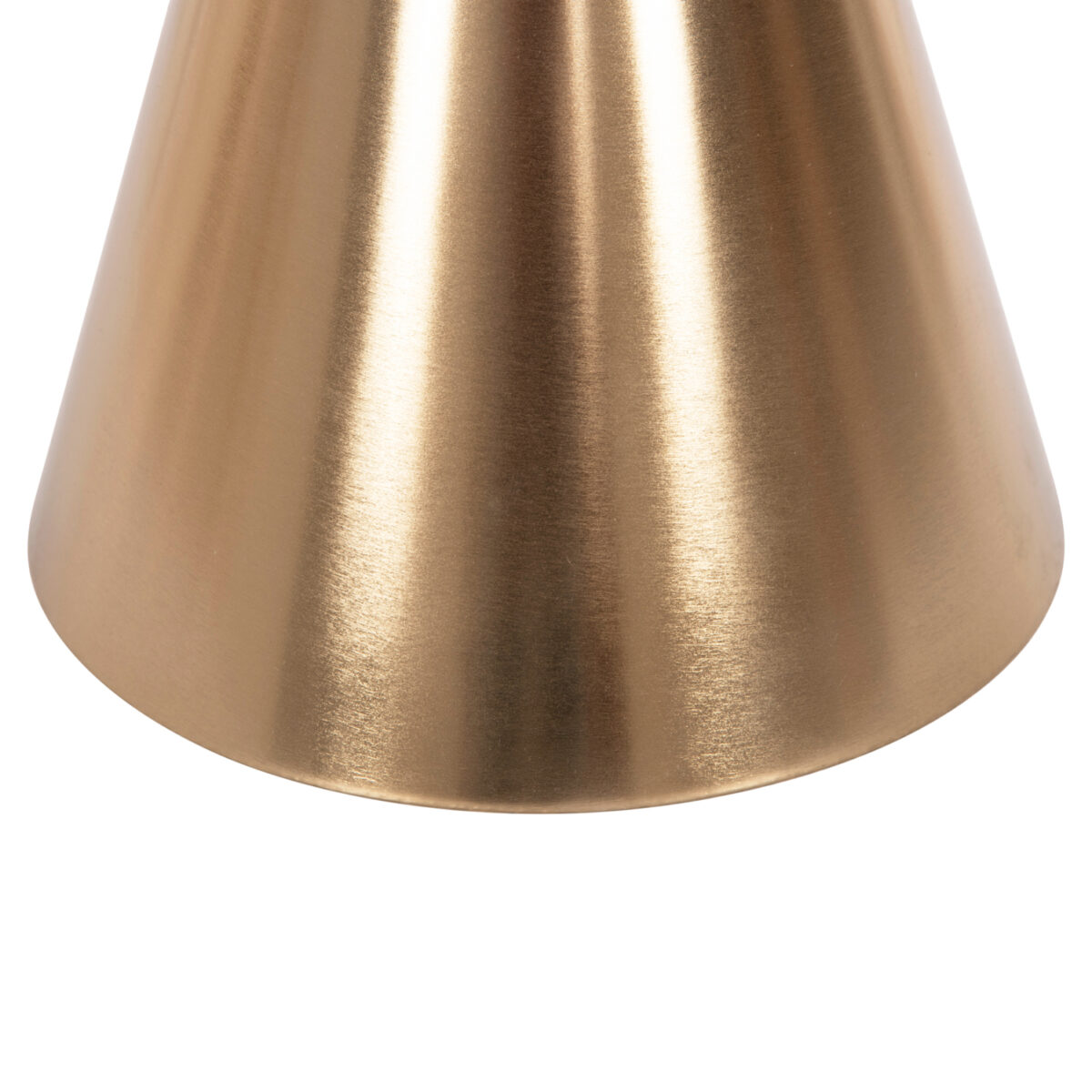 ΤΡΑΠΕΖΙA ΣΑΛΟΝΙΟΥ 2ΤΜΧ REBEN HM9919 ΜΕΤΑΛΛΟ ΧΡΥΣΟ-ΦΙΜΕ ΜΑΥΡΟ ΓΥΑΛΙ Φ80 & Φ60 εκ. - Image 8