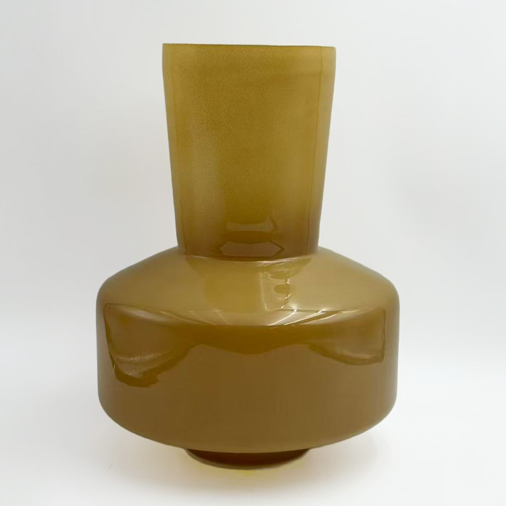 OPAC ΒΑΖΟ 20x20x25cm ΓΥΑΛΙ LIME