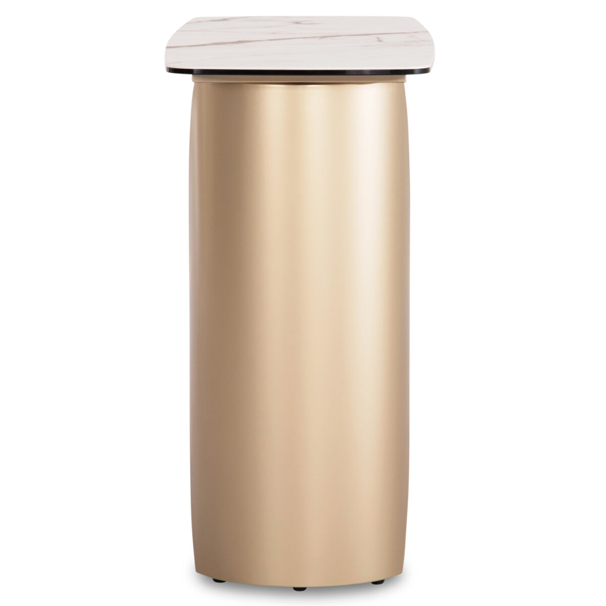 ΚΟΝΣΟΛΑ ΣΕΙΡΑ OBSESSION SM18088 ΚΕΡΑΜΙΚΟ TOP ΜΕ ΓΥΑΛΙ-ΜΕΤΑΛΛΟ ΣΑΜΠΑΝΙ 120x40x76Υεκ. - Image 3