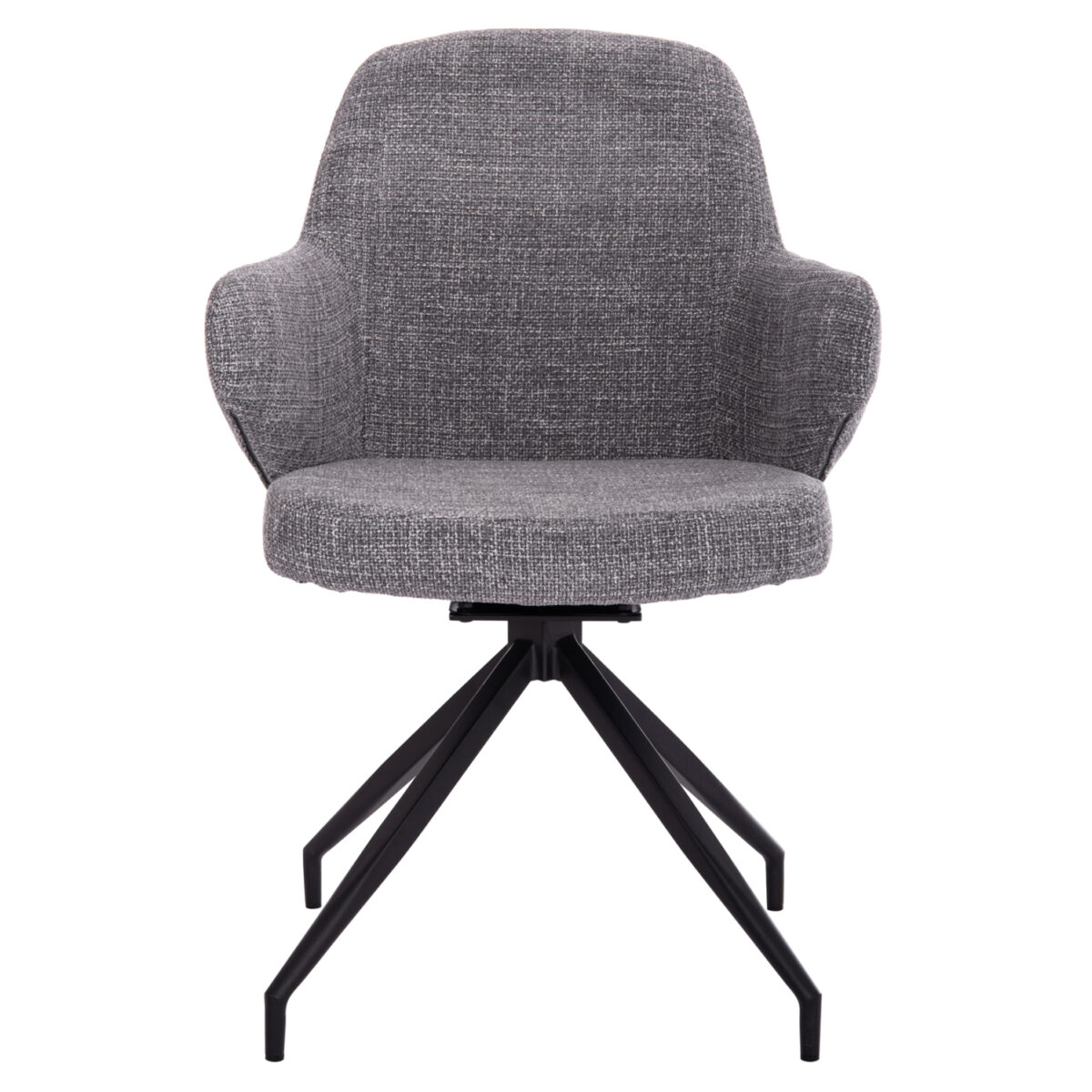 ΚΑΡΕΚΛΑ ΠΕΡΙΣΤΡΕΦΟΜΕΝΗ DOMINION SM18104.02 ΥΦΑΣΜΑ ΑΝΟΙΧΤΟ ΓΚΡΙ-ΜΕΤΑΛΛΟ 58x58x84Υεκ - Image 3