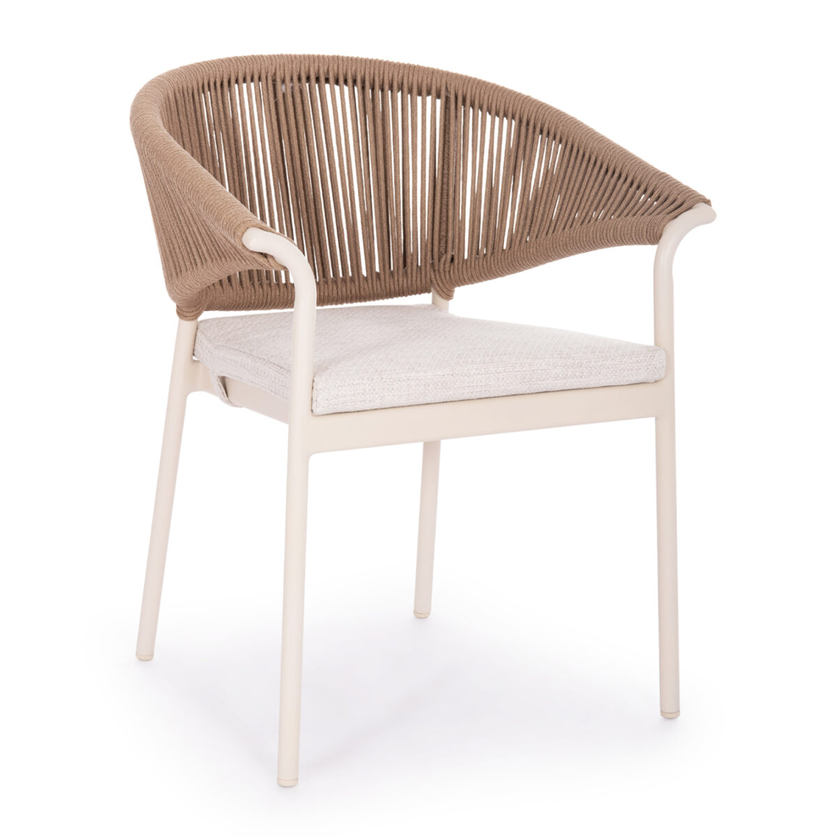 ΣΕΤ ΤΡΑΠΕΖΑΡΙΑΣ 7TMX ANDROMEDA (S) SM21249 ΑΛΟΥΜΙΝΙΟ-SINTERED STONE ΜΠΕΖ & ΕΚΡΟΥ - Image 4