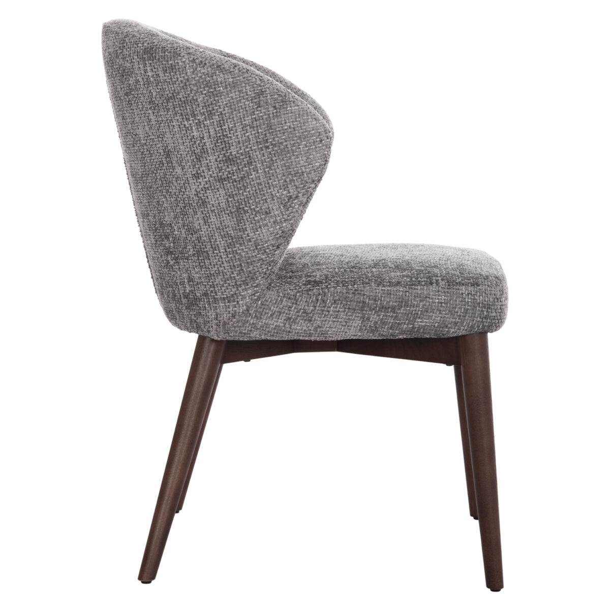 Καρέκλα Τραπεζαρίας Swaive SM18105.02 ύφασμα Γκρι-Πόδια Φράξινου 57x61x81Υεκ. - Image 4