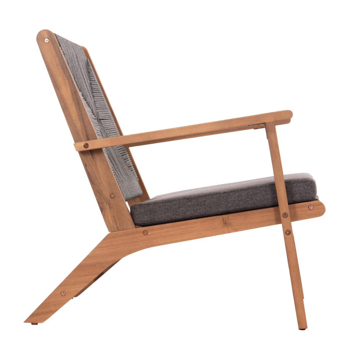 ΠΟΛΥΘΡΟΝΑ FORTUNA SM6246.02 ΞΥΛΟ ΑΚΑΚΙΑΣ-ΓΚΡΙ ΣΧΟΙΝΙ & ΜΑΞΙΛΑΡΙ 64x78,5x79Υεκ. - Image 4