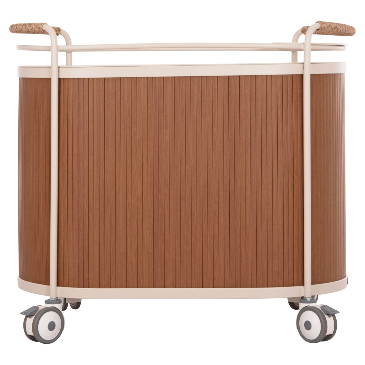 ΜΠΟΥΦΕΣ-ΤΡΟΛΛΕΥ ΜΕ ΡΟΔΑΚΙΑ DESTINY SM6321 ΑΛΟΥΜΙΝΙΟ ΕΚΡΟΥ-SINTERED STONE TOP 100x54x87Υ - Image 4