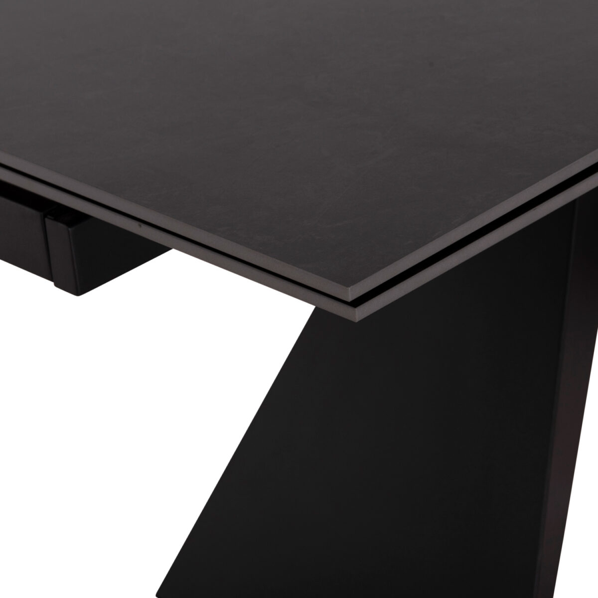 ΤΡΑΠΕΖΙ ΤΡΑΠΕΖΑΡΙΑΣ ΕΠΕΚΤΕΙΝΟΜΕΝΟ DOMINION SM18095 ΚΕΡΑΜΙΚΟ-ΜΕΤΑΛΛΟ 180(40+40)x90x76Y - Image 5