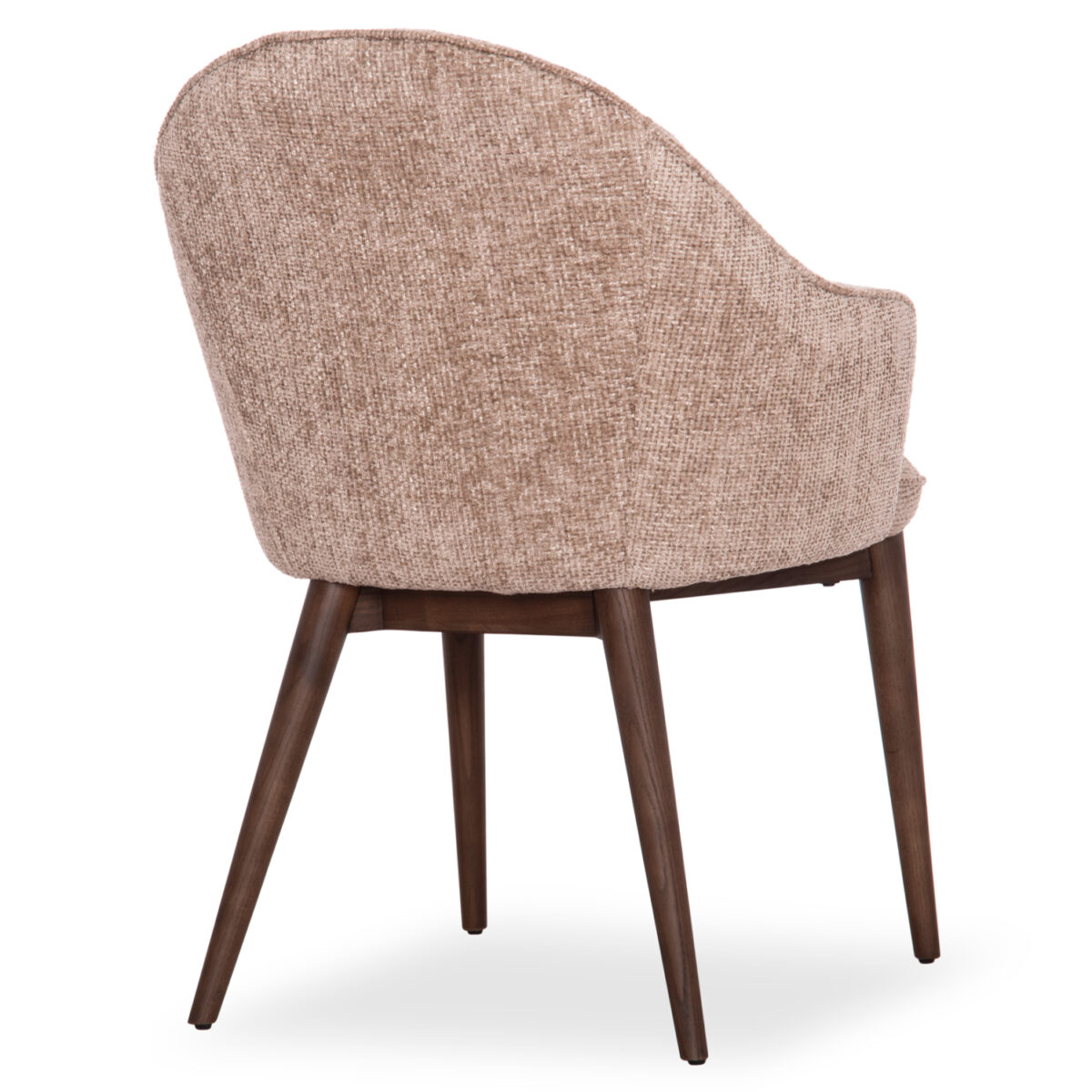 Kαρέκλα τραπεζαρίας Σειρά Horizon SM18102.02 Καφέ ύφασμα-πόδια Φράξινου 61x64x83Υεκ. - Image 5