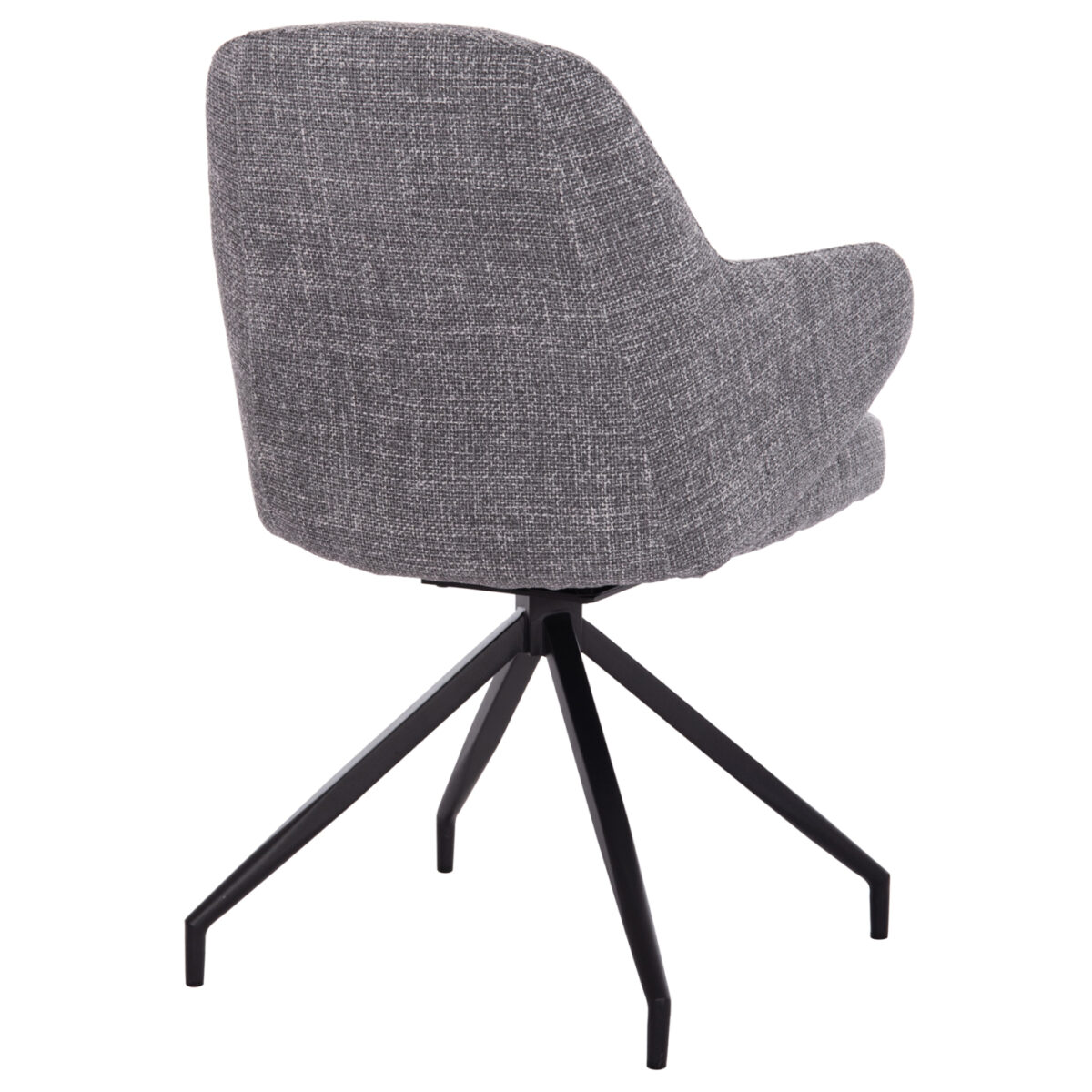 ΚΑΡΕΚΛΑ ΠΕΡΙΣΤΡΕΦΟΜΕΝΗ DOMINION SM18104.02 ΥΦΑΣΜΑ ΑΝΟΙΧΤΟ ΓΚΡΙ-ΜΕΤΑΛΛΟ 58x58x84Υεκ - Image 5