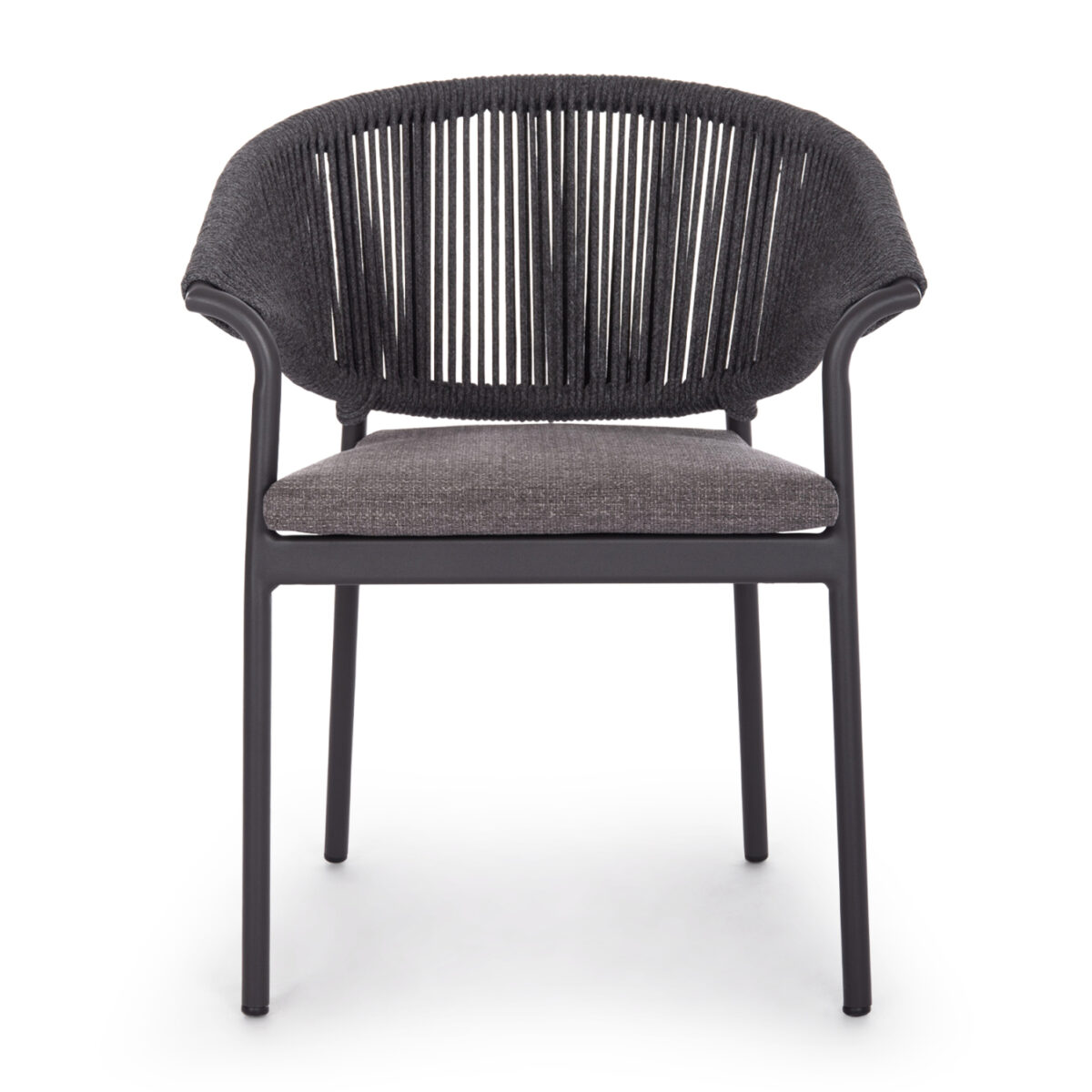 ΣΕΤ ΤΡΑΠΕΖΑΡΙΑΣ 7TMX ANDROMEDA (L) SM21252 ΑΛΟΥΜΙΝΙΟ-SINTERED STONE ΣΚΟΥΡΟ ΓΚΡΙ - Image 5