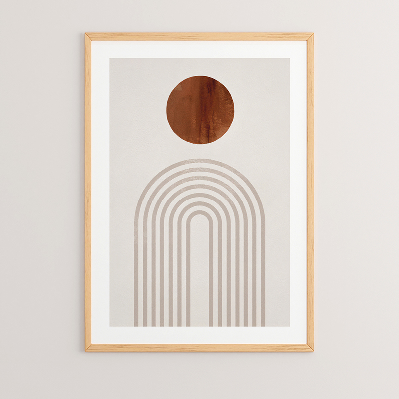 Πίνακας Linoua  με ψηφιακή εκτύπωση και πλαίσιο 33x1.5x48εκ