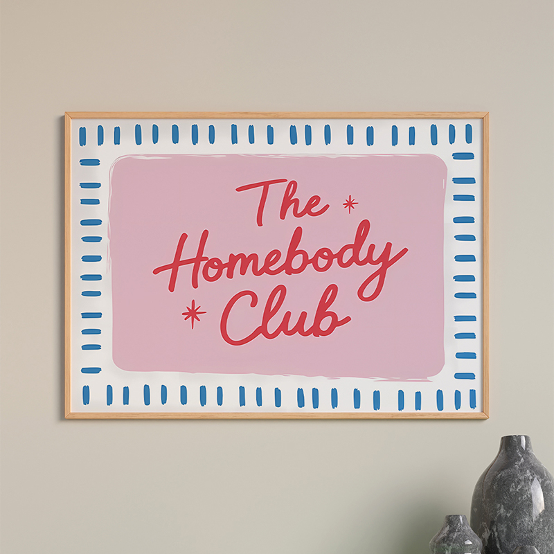 Πίνακας Dineria  με ψηφιακή εκτύπωση και πλαίσιο 48x1.5x33εκ