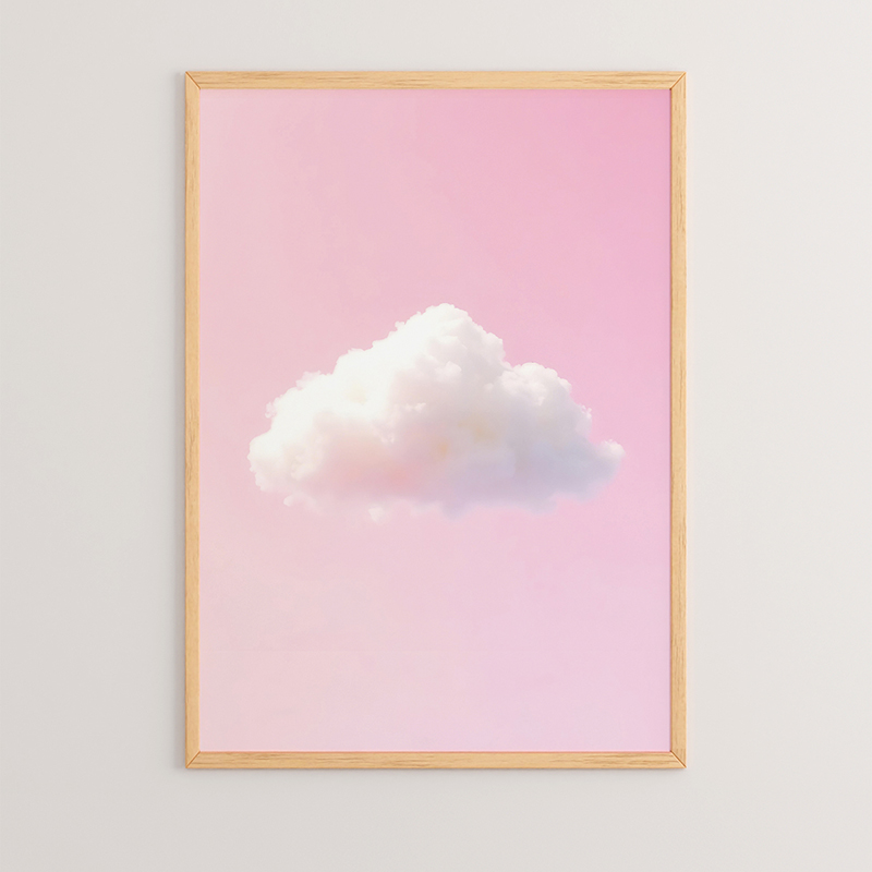 Πίνακας Nerdo  με ψηφιακή εκτύπωση και πλαίσιο 33x1.5x48εκ