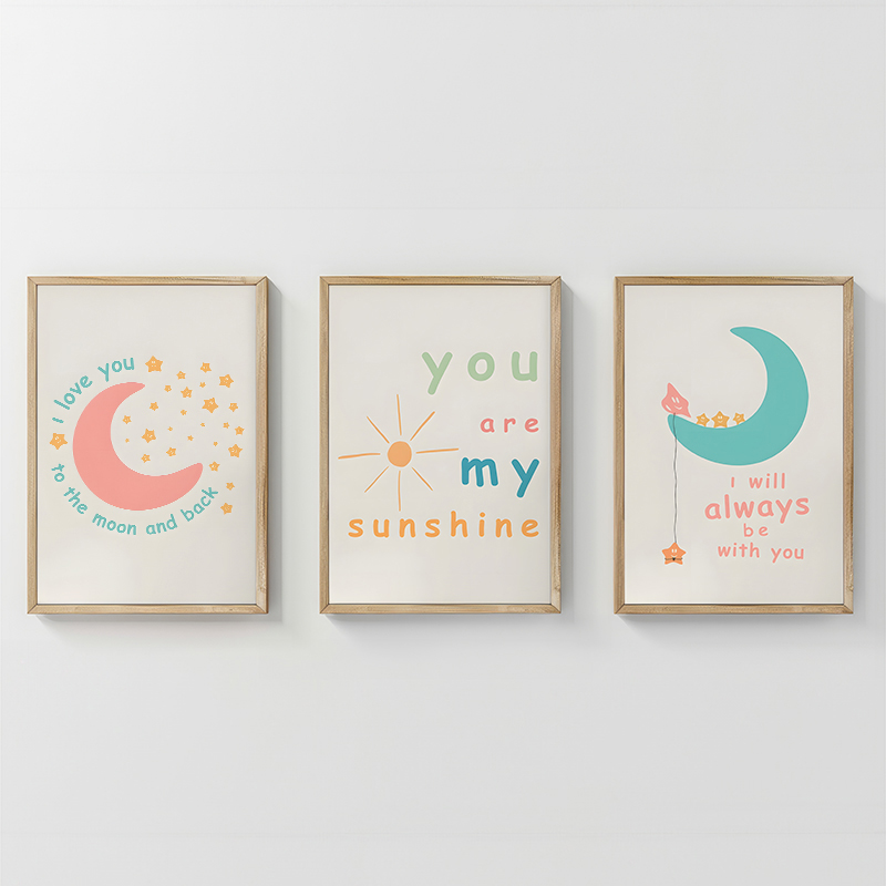 Πίνακας Pepy  τρίπτυχος με ψηφιακή εκτύπωση και πλαίσιο 33x1.5x48εκ