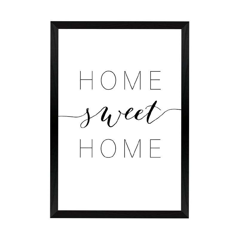 Πίνακας Homel  με ψηφιακή εκτύπωση και πλαίσιο 33x1.5x48εκ