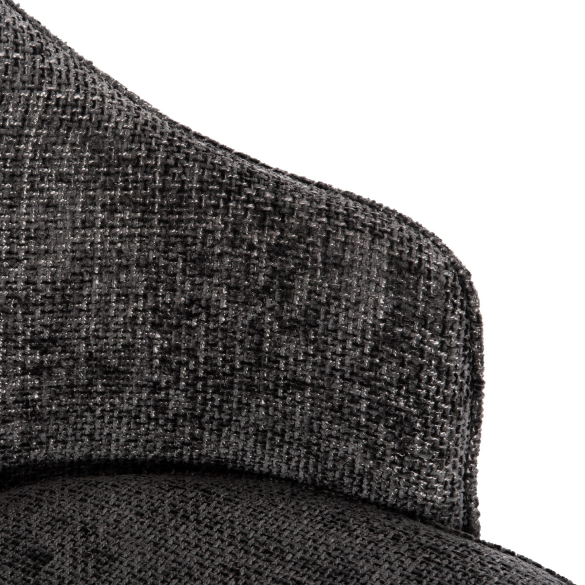 Καρέκλα τραπεζαρίας σειρά Ηorizon SM18102.01 Σκούρο Γκρι ύφασμα-πόδια Φράξινου 62x61x83Yεκ. - Image 7