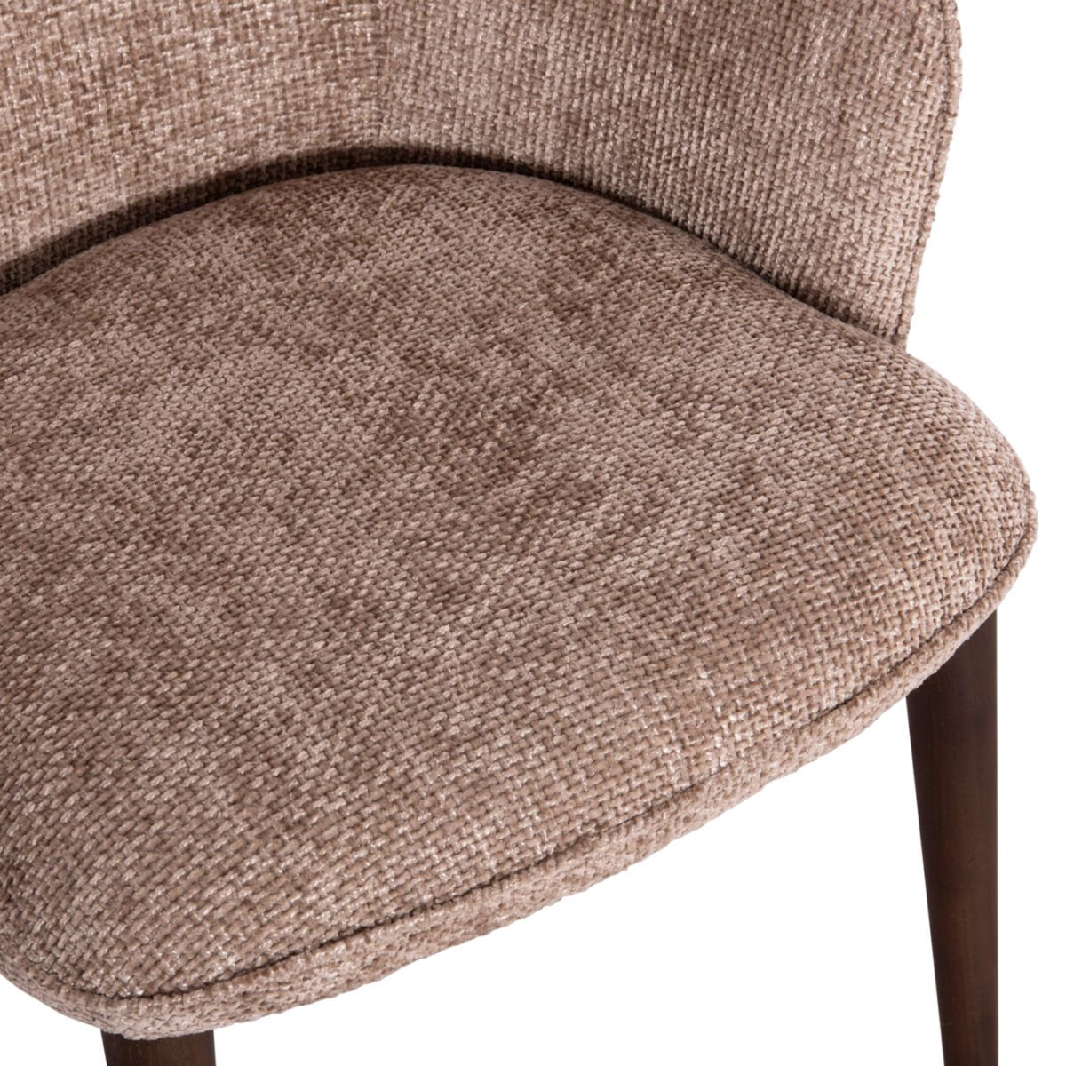 Kαρέκλα τραπεζαρίας Σειρά Horizon SM18102.02 Καφέ ύφασμα-πόδια Φράξινου 61x64x83Υεκ. - Image 7