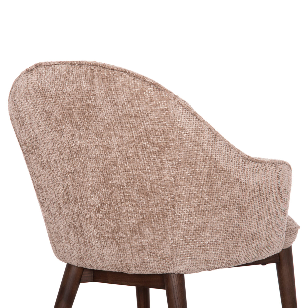 Kαρέκλα τραπεζαρίας Σειρά Horizon SM18102.02 Καφέ ύφασμα-πόδια Φράξινου 61x64x83Υεκ. - Image 8