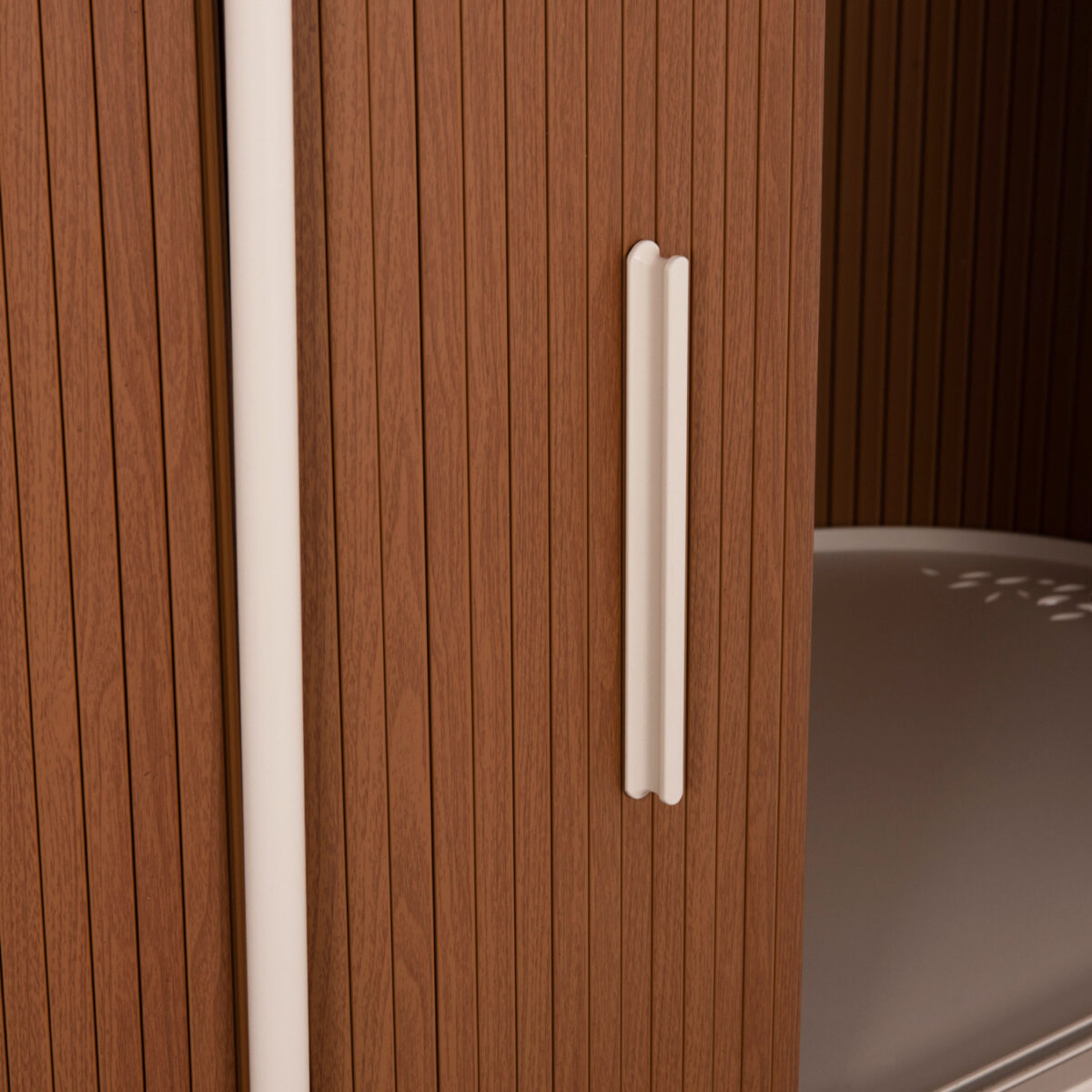 ΜΠΟΥΦΕΣ-ΤΡΟΛΛΕΥ ΜΕ ΡΟΔΑΚΙΑ DESTINY SM6321 ΑΛΟΥΜΙΝΙΟ ΕΚΡΟΥ-SINTERED STONE TOP 100x54x87Υ - Image 8