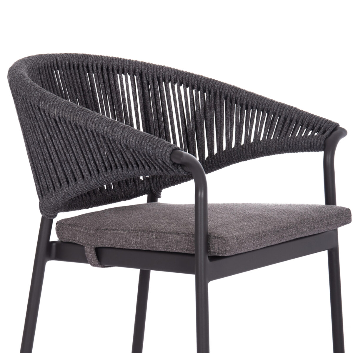 ΣΕΤ ΤΡΑΠΕΖΑΡΙΑΣ 7TMX ANDROMEDA (S) SM21251 ΑΛΟΥΜΙΝΙΟ-SINTERED STONE ΣΚΟΥΡΟ ΓΚΡΙ - Image 8