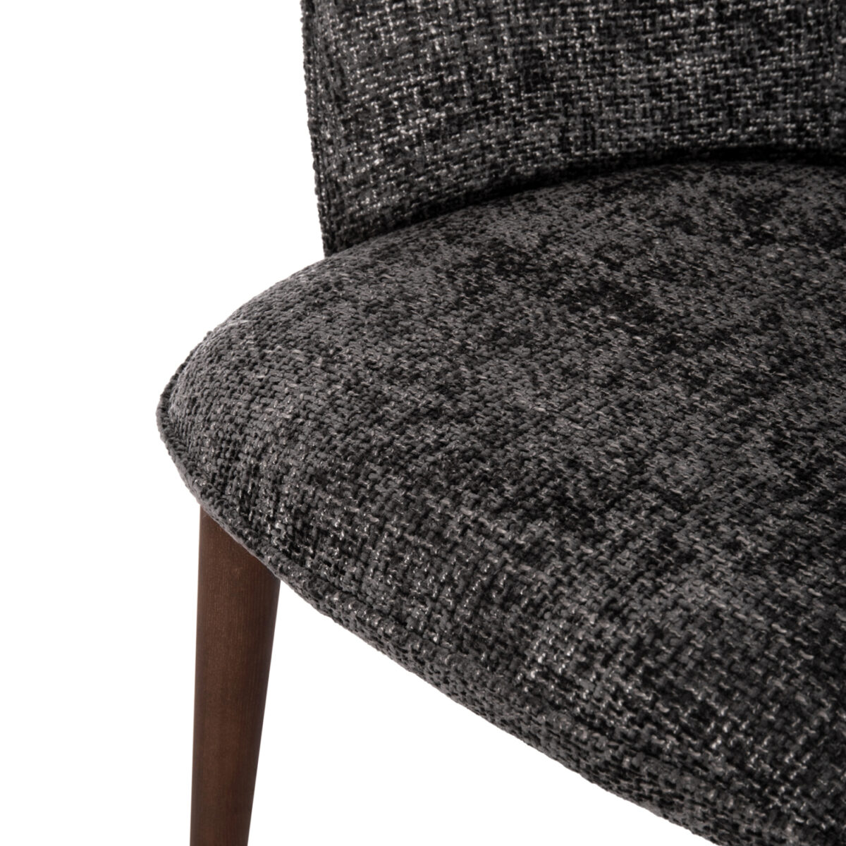 Καρέκλα τραπεζαρίας σειρά Ηorizon SM18102.01 Σκούρο Γκρι ύφασμα-πόδια Φράξινου 62x61x83Yεκ. - Image 9