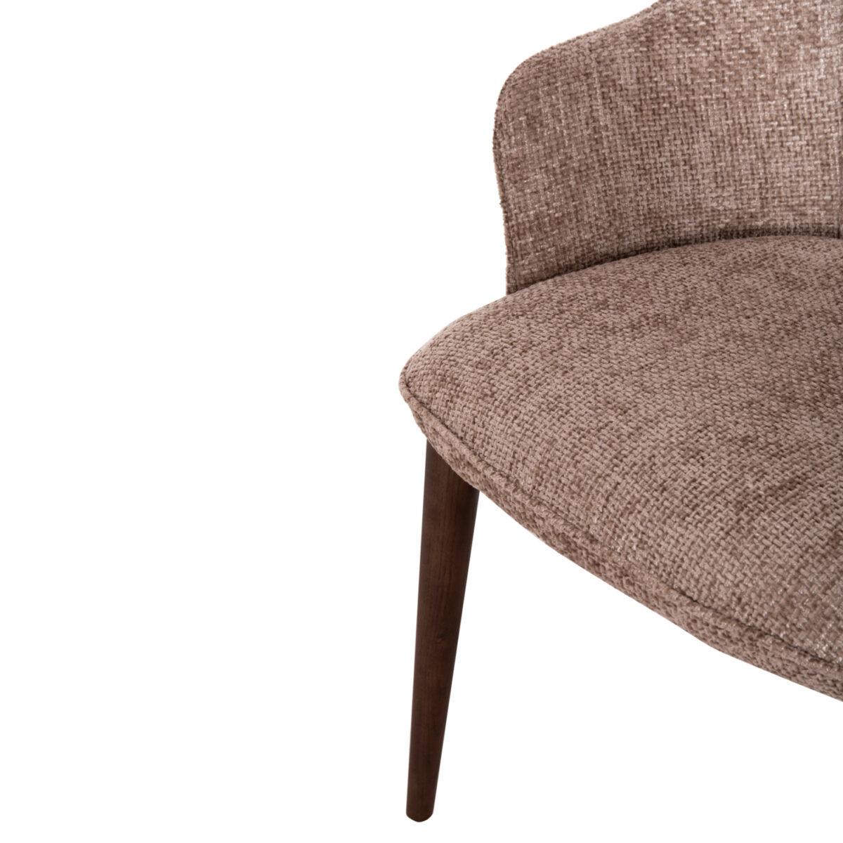 Kαρέκλα τραπεζαρίας Σειρά Horizon SM18102.02 Καφέ ύφασμα-πόδια Φράξινου 61x64x83Υεκ. - Image 9