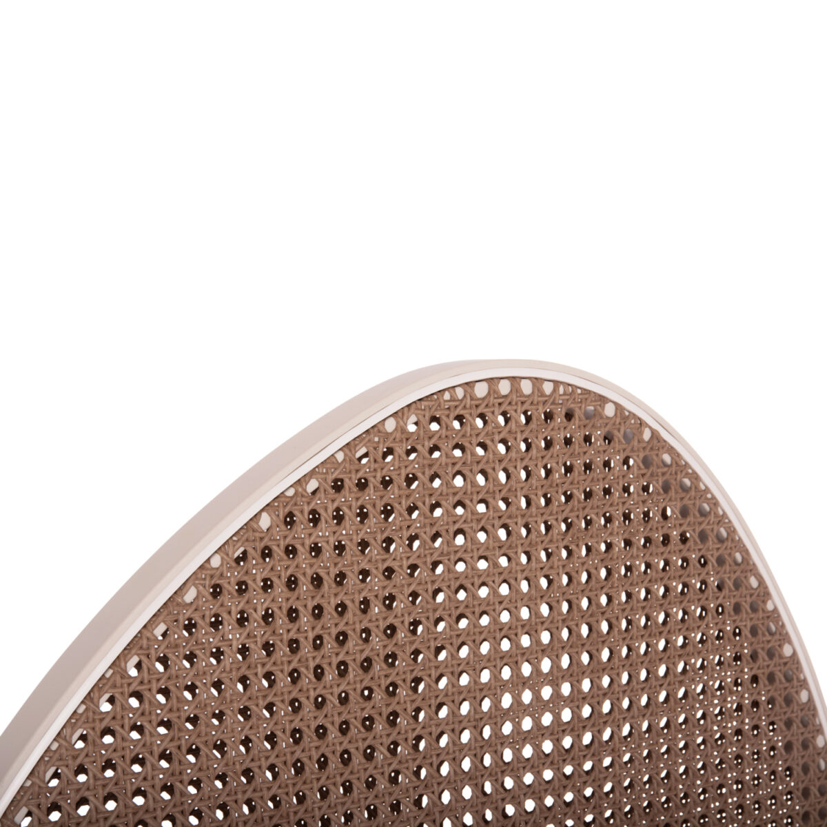 ΠΑΡΑΒΑΝ ΑΛΟΥΜΙΝΙΟΥ KOMORABI (S) SM6181.01 ΕΚΡΟΥ ΣΚΕΛΕΤΟΣ-WICKER ΜΠΕΖ 104,5x4x169Υεκ - Image 9