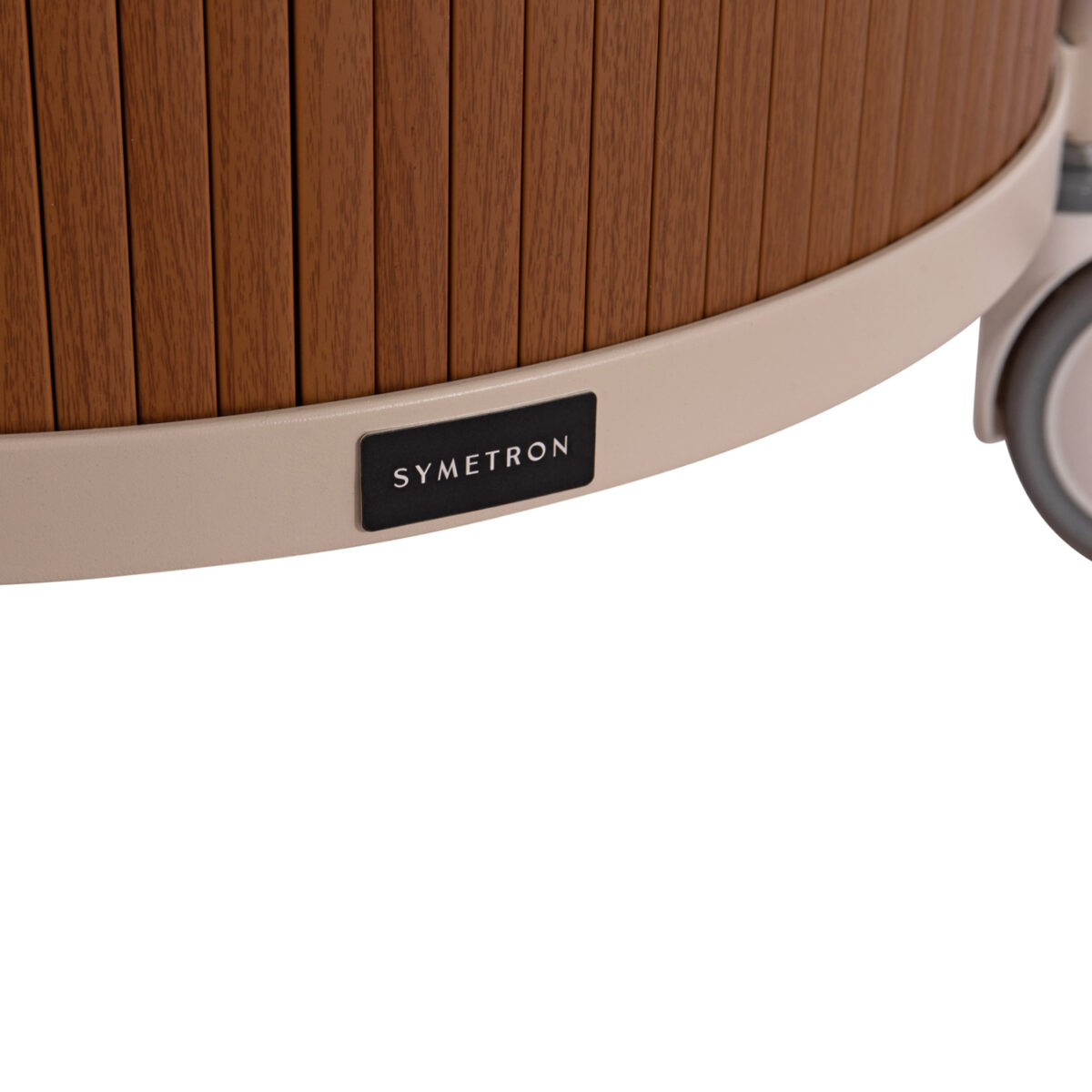 ΜΠΟΥΦΕΣ-ΤΡΟΛΛΕΥ ΜΕ ΡΟΔΑΚΙΑ DESTINY SM6321 ΑΛΟΥΜΙΝΙΟ ΕΚΡΟΥ-SINTERED STONE TOP 100x54x87Υ - Image 9