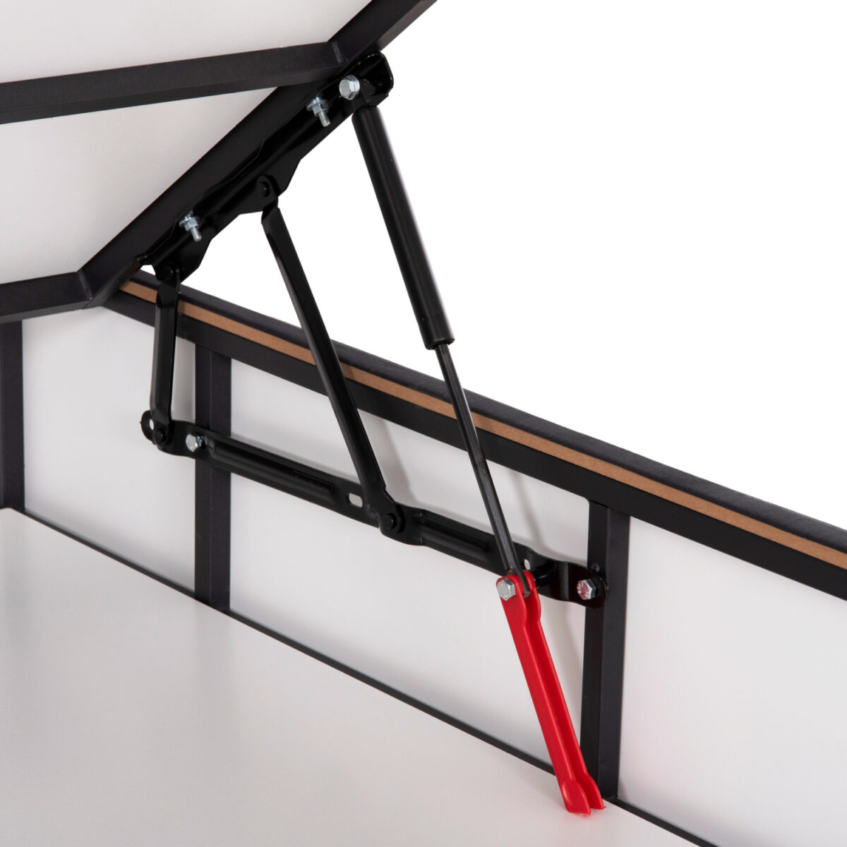 ΚΡΕΒΑΤΙ ΔΙΠΛΟ ΜΕ ΣΤΡΩΜΑ & ΑΠΟΘ.ΧΩΡΟ IRIDA HM21166 ΓΚΡΙ ΒΕΛΟΥΔΟ--ΓΙΑ 160x200εκ - Image 6