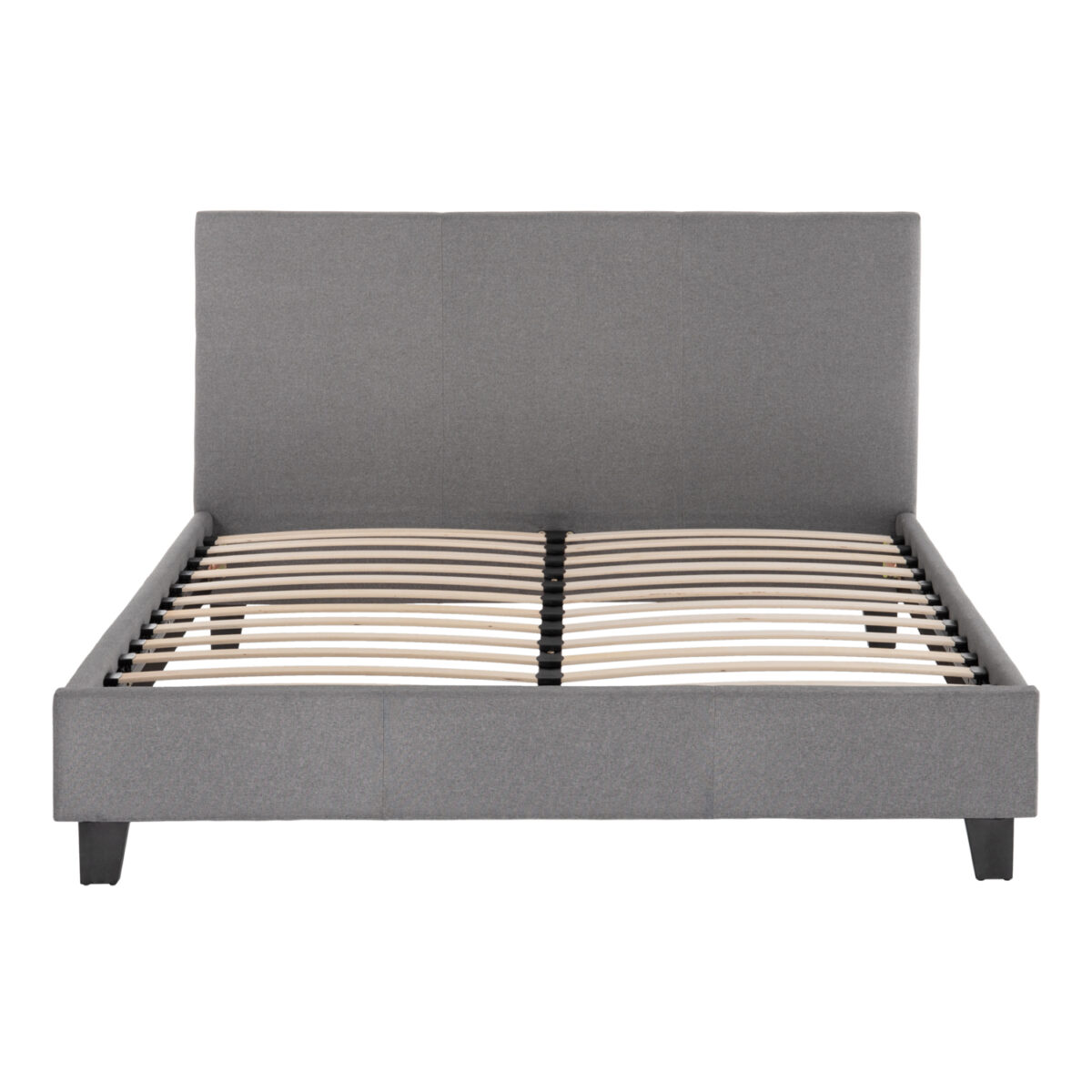 ΚΡΕΒΑΤΙ ΜΕ ΣΤΡΩΜΑ BECCA HM21283.04 ΓΚΡΙ ΥΦΑΣΜΑ--ΓΙΑ 150x200εκ - Image 4