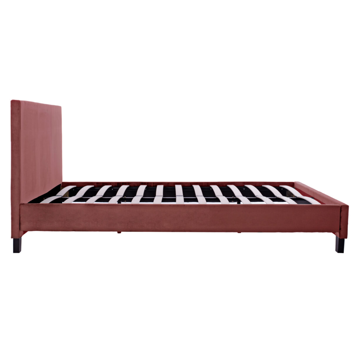 ΚΡΕΒΑΤΙ ΜΕ ΣΤΡΩΜΑ BECCA HM21283.05 ΣΑΠΙΟ ΜΗΛΟ ΒΕΛΟΥΔΟ--ΓΙΑ 150x200εκ - Image 5