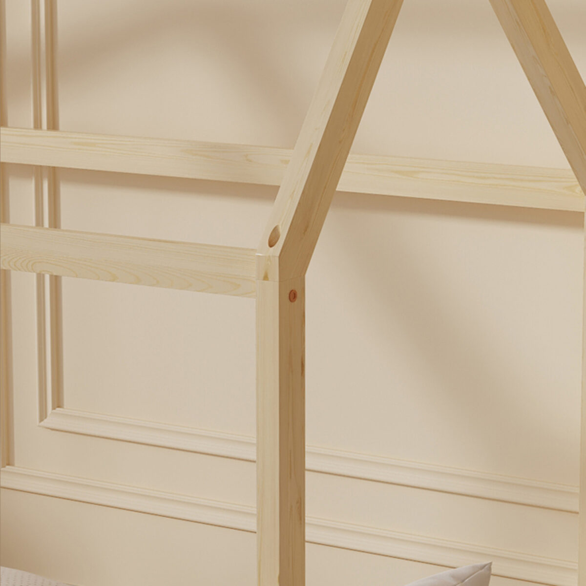 ΚΡΕΒΑΤΙ ΠΑΙΔΙΚΟ ΜΕ ΣΤΡΩΜΑ PEPE HM21303 ΞΥΛΟ ΠΕΥΚΟΥ ΣΕ ΦΥΣΙΚΟ--ΣΤΡΩΜΑ 70x140εκ - Image 8