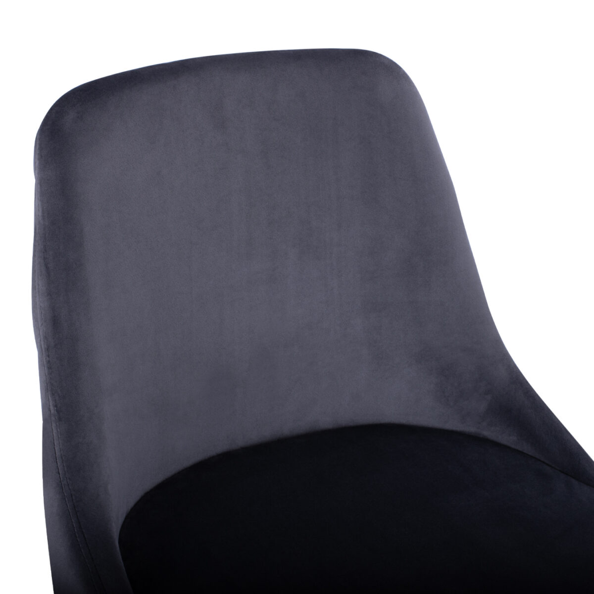 ΣΚΑΜΠΟ ΜΠΑΡ SERENITY HM8519.01 ΑΠΟ ΒΕΛΟΥΔΟ ΓΚΡΙ ΜΕ ΜΕΤΑΛΛΙΚΟ ΣΚΕΛΕΤΟ 51Χ57Χ110Υ εκ. - Image 7