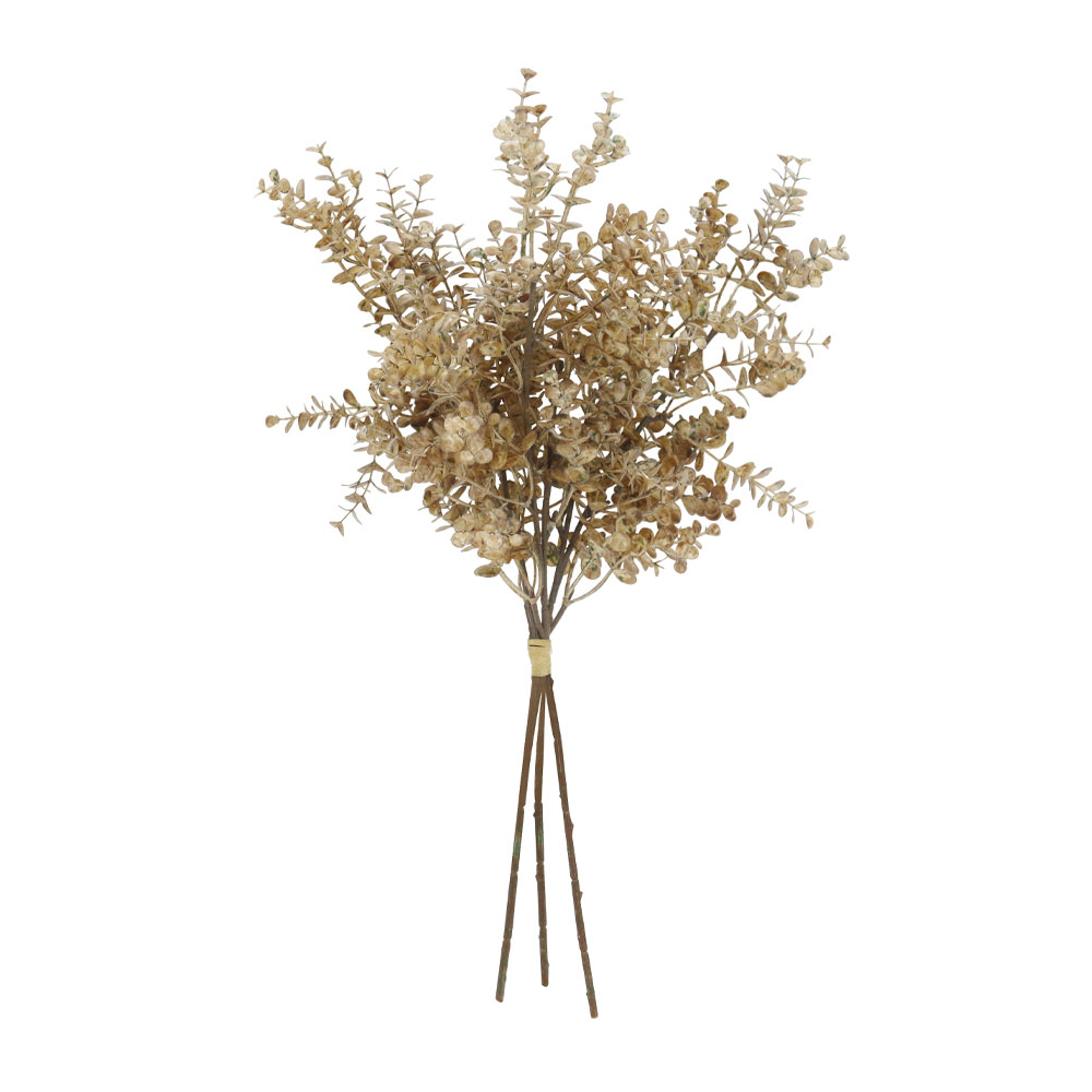 FUYAN ΚΛΑΔΙ ΤΕΧΝΗΤΟ 50cm PVC ΜΠΕΖ ΚΑΦΕ