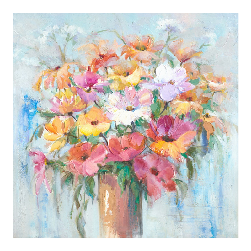 296-000035 Πίνακας σε καμβά Spino II Inart 80x3x80εκ - Image 1