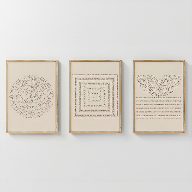 Πίνακας Fouldy  τρίπτυχος με ψηφιακή εκτύπωση και πλαίσιο 33x1.5x48εκ