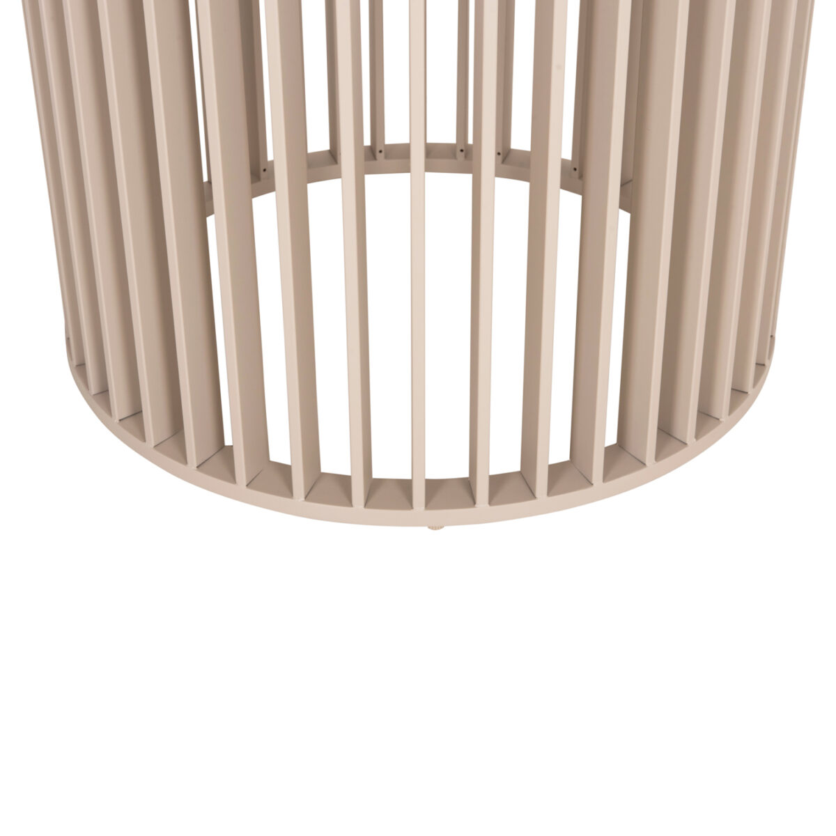 ΤΡΑΠΕΖΙ ΣΤΡΟΓΓΥΛΟ ΣΕΙΡΑ ETERNITY SM6177.01 IVORY ΑΛΟΥΜΙΝΙΟ & SINTERED STONE Φ140εκ - Image 7